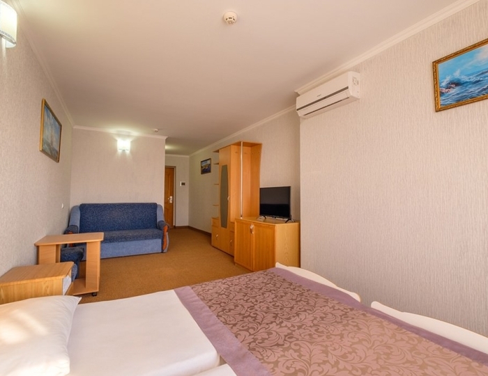 1-мест.(разм. в 2-мест.) станд. катег. В (вид на город) - Спа-отель «Феодосия»